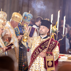 byzantinisches Pontifikalamt Stephansdom / Erzdiözese Wien/ Schönlaub byzantinisches Pontifikalamt Stephansdom