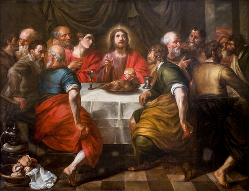 Letztes Abendmahl, Bild im Erzbischöfliches Palais