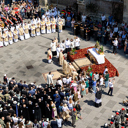 Fronleichnam 2025 / Erzdiözese Wien/ Schönlaub