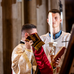 byzantinisches Pontifikalamt Stephansdom / Erzdiözese Wien/ Schönlaub byzantinisches Pontifikalamt Stephansdom