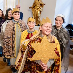 Sternsinger bei eEBS Grünwidl / Erzdiözese Wien/ Schönlaub, Stephan Schönlaub
