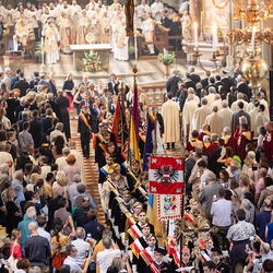 Fronleichnam 2025 / Erzdiözese Wien/ Schönlaub